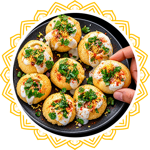 Dahi Puri 8pc