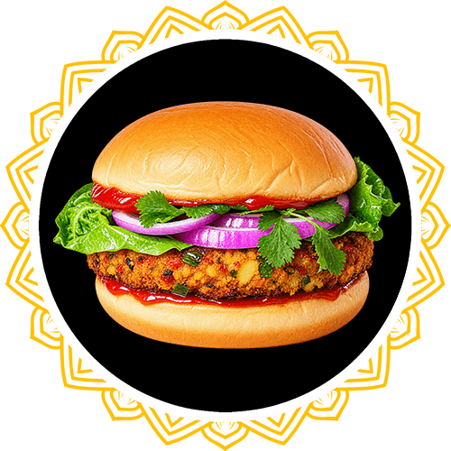 Veggie Aloo Tikki Burger